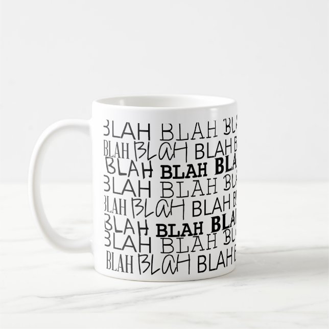 Taza De Café Todo ese Blah (Izquierda)