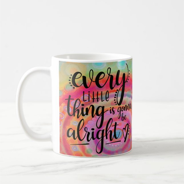 Taza De Café Todo lo pequeño va a estar bien (Izquierda)