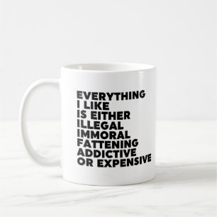 Taza De Café Todo lo que me gusta