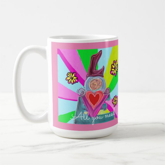 Taza De Café Todo lo que necesitas…Comparte el amor  (Izquierda)
