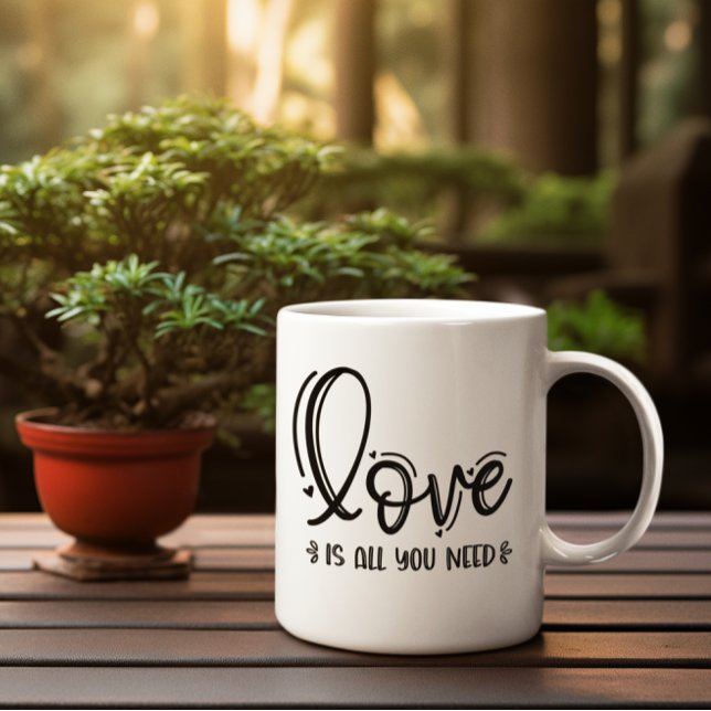 Taza De Café Todo Lo Que Necesitas Es Amar El Café Mug (Subido por el creador)