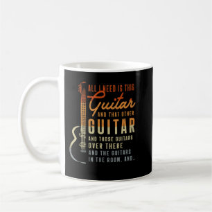 Taza De Café Todo lo que necesito es la prohibición de la músic