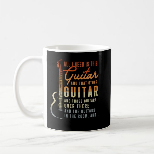 Taza De Café Todo lo que necesito es la prohibición de la músic (Izquierda)