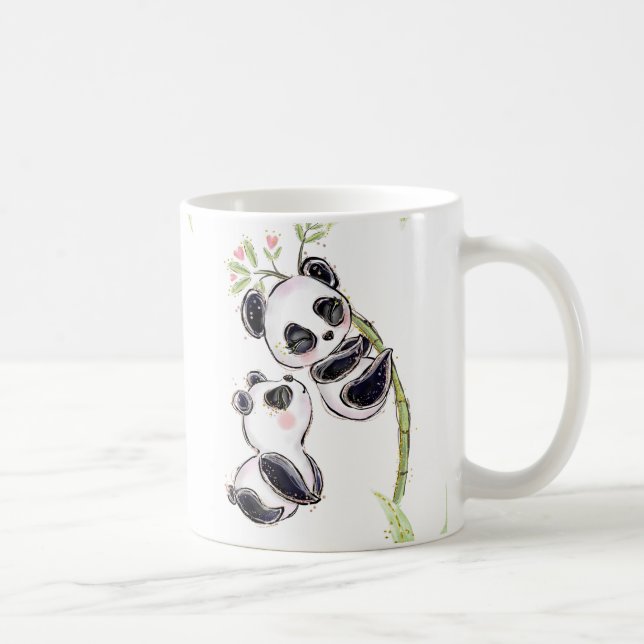 Taza De Café Todo Lo Que Necesito Es Panda Mug  (Derecha)
