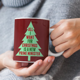 Taza De Café Todo lo que quiero de los Navidades es un nuevo pr