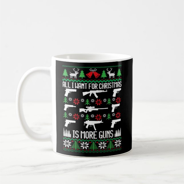 Taza De Café Todo Lo Que Quiero Es Que Más Recolectores De Arma (Izquierda)