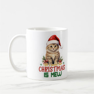 Taza De Café Todo lo que quiero para los Navidades es Mew