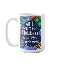 Todo lo que Quiero para Navidad es la 25ª Enmienda