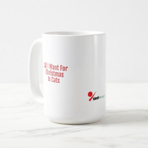 Taza De Café Todo lo que Quiero para Navidad son Perros