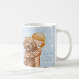 Taza De Café Todo lo que usted necesita es amor y un amor de
