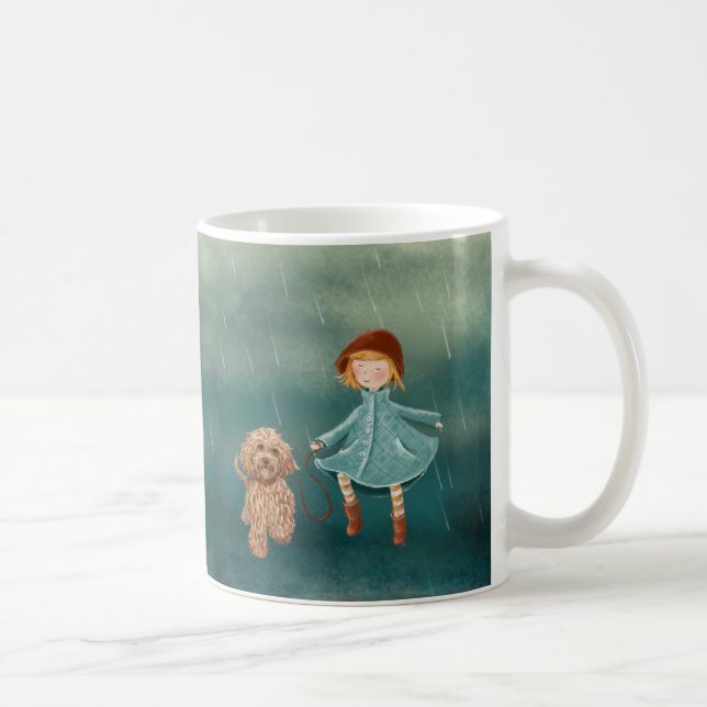 Taza De Café Todo lo que usted necesita es amor… y un perro (Derecha)