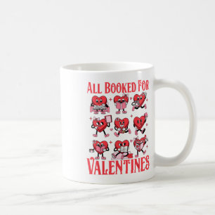 Taza De Café Todo reservado para el corazón de San Valentín Lib