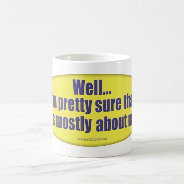 Taza De Café Todo sobre mí… (Centro)