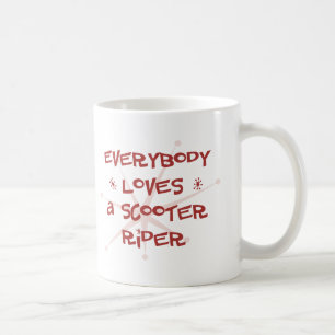Taza De Café Todos ama a un jinete de la vespa