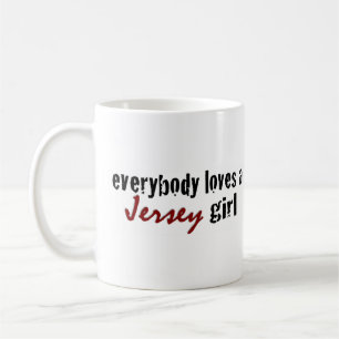 Taza De Café Todos ama al chica del jersey