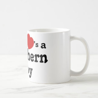 Taza De Café Todos corazones un muchacho meridional