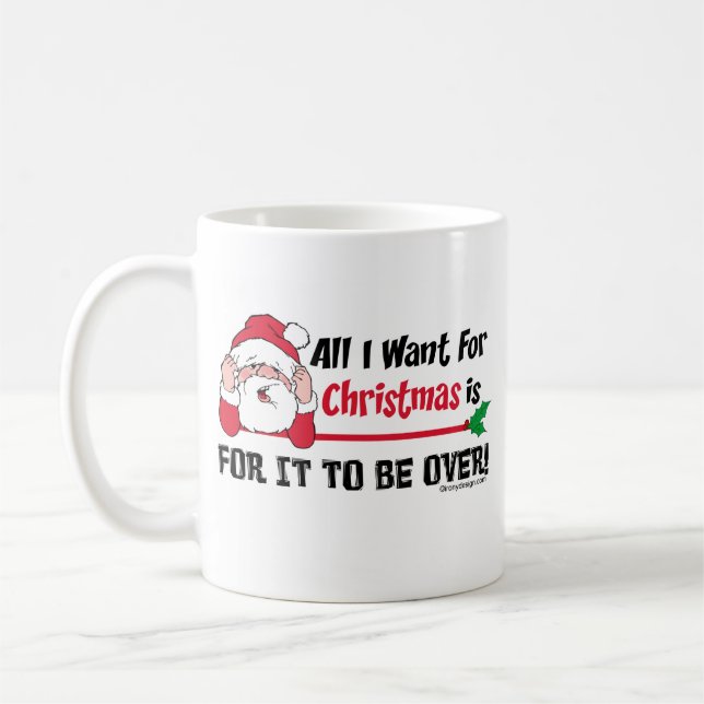 Taza De Café Todos lo que quiero para el navidad (Izquierda)