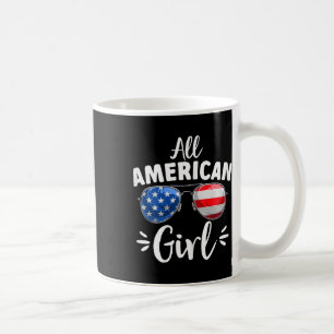 Taza De Café Todos Los Chicas Chicas Estadounidenses 4 De Julio