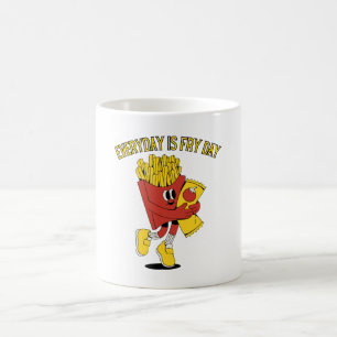 Taza De Café Todos los días es día de freír