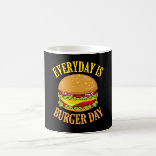 Taza De Café Todos los días se celebra la hamburguesa de Cheese (Centro)