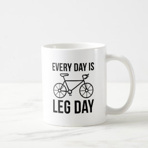 Taza De Café Todos los Días son Día de Piernas