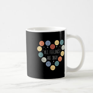 Taza De Café Todos Los Sentimientos Están Bien Mes De Concienci
