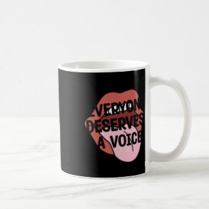 Taza De Café Todos Merecen Un Pegatina De Voz