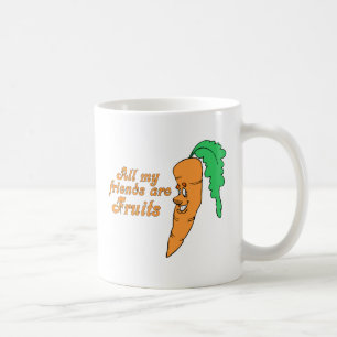 Taza De Café Todos mis amigos son frutas 2