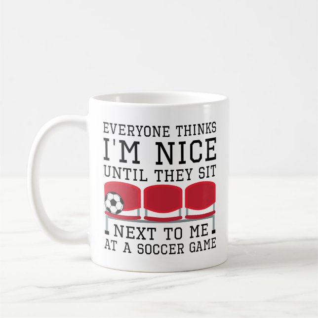 Taza De Café Todos piensan que soy agradable (Izquierda)