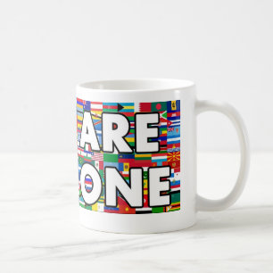 Taza De Café Todos Somos Uno 017