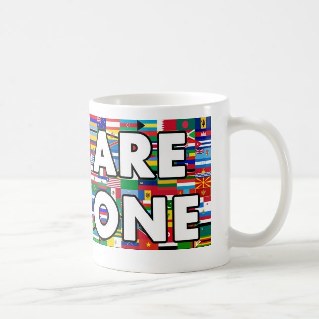Taza De Café Todos Somos Uno 017 (Derecha)