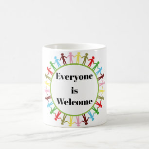 Taza De Café Todos son bienvenidos a Coffee Mug
