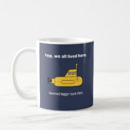 Taza De Café Todos Vivimos En Un Submarino Amarillo