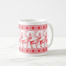 Toile de Jouy Mug