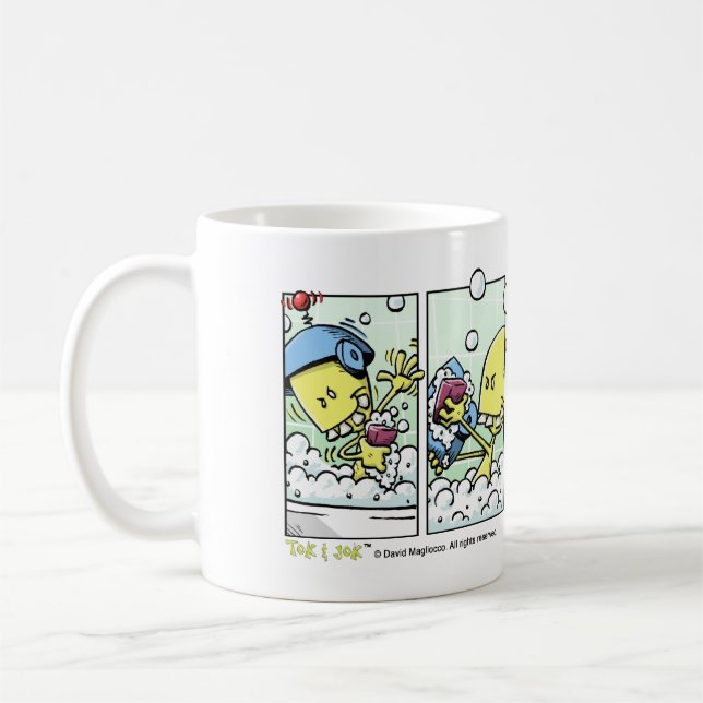 Taza De Café Tok y Jok Bath Time Mug (Izquierda)