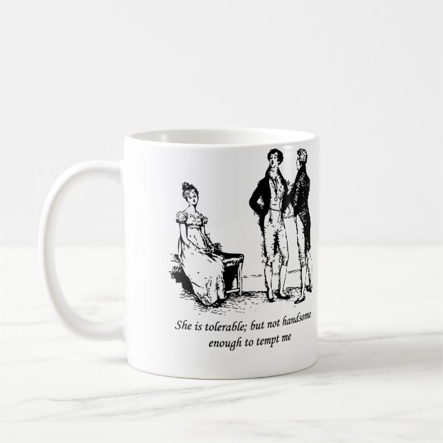 Taza De Café Tolerable - Pride and Prejudice (Izquierda)