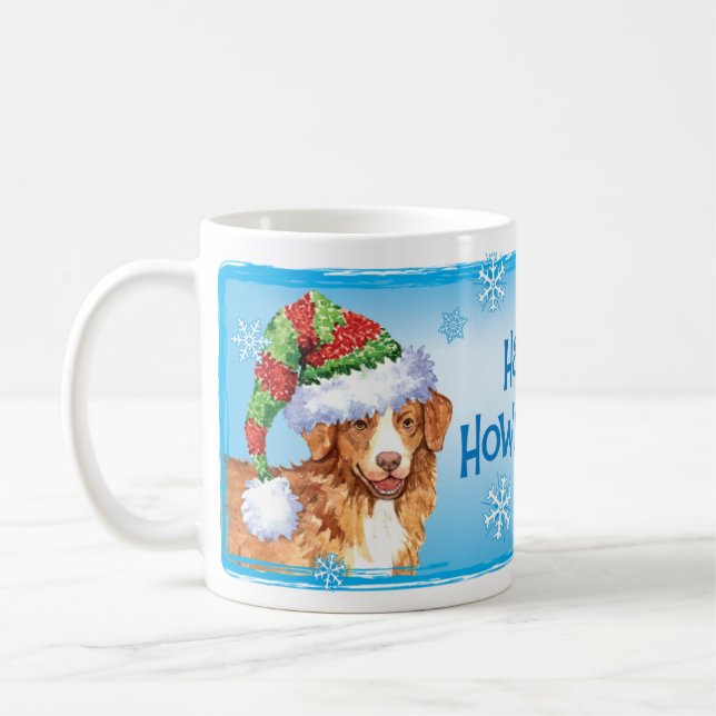 Taza De Café Toller feliz de Howliday (Izquierda)