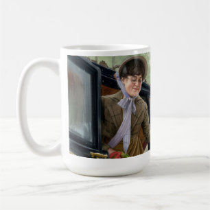Taza De Café Tom ayudando a Mary a salir del carruaje