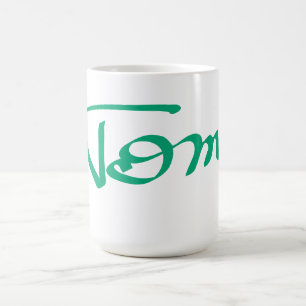 Taza De Café Tom Lettering Mug