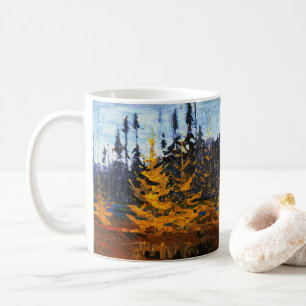 Taza De Café Tom Thomson Pintando Tamaracks Wilderness Canadien