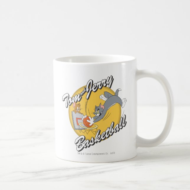Taza De Café Tom y Jerry Basketball 2 (Derecha)