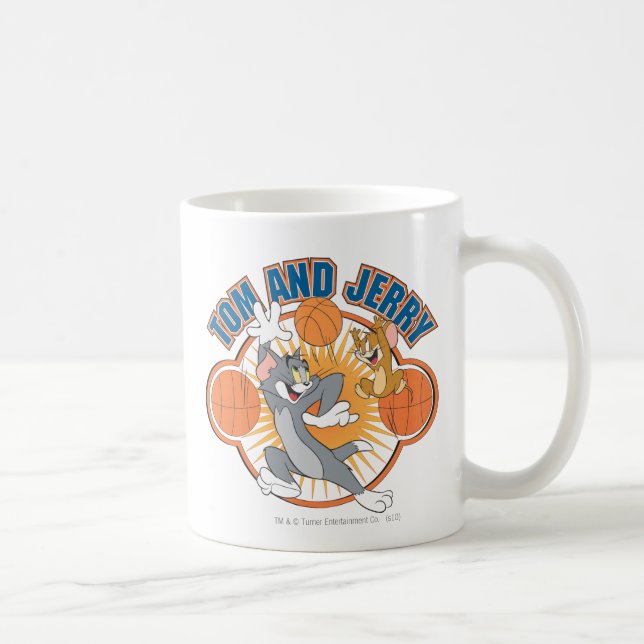 Taza De Café Tom y Jerry Basketball 4 (Derecha)