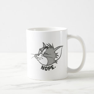 Taza De Café Tom y Jerry el   Tom dice Nope