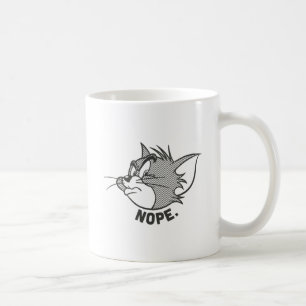 Taza De Café Tom y Jerry el   Tom dice Nope