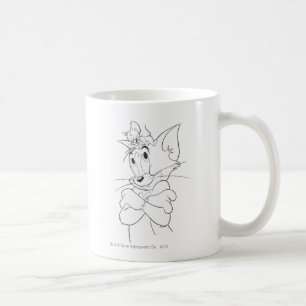 Taza De Café Tom y Jerry en la cabeza