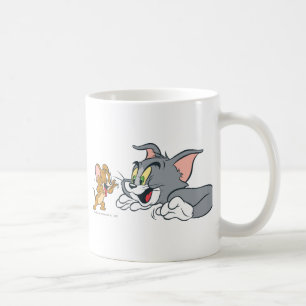 Taza De Café Tom y Jerry hace caras