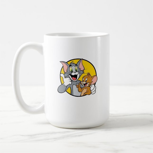 Taza De Café Tom y Jerry Mug Magic - Sip con sonrisa! (Izquierda)