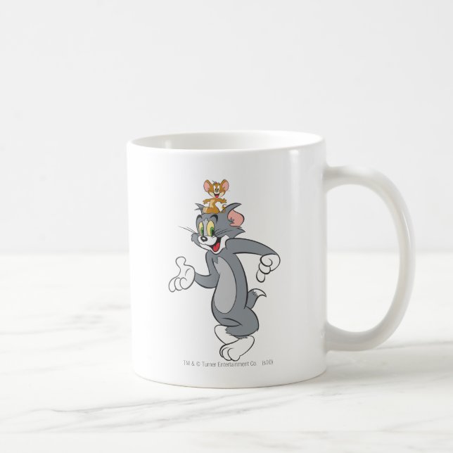 Taza De Café Tom y Jerry Pair (Derecha)