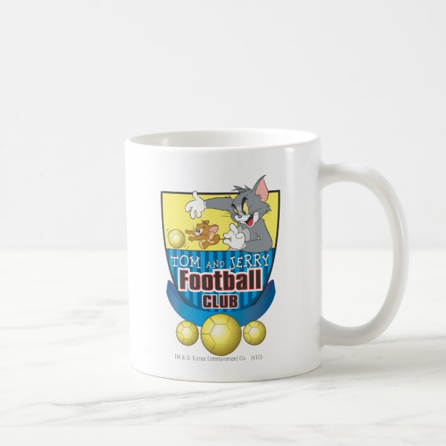 Taza De Café Tom y Jerry Soccer (fútbol) 5 (Derecha)