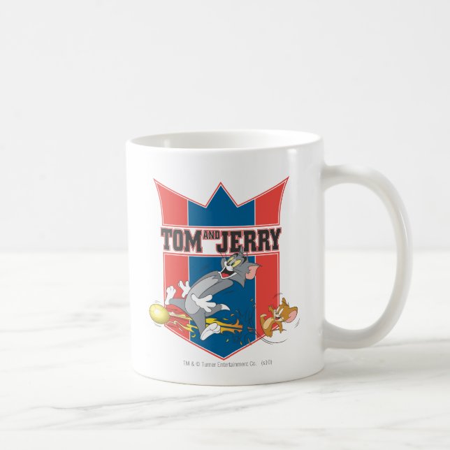 Taza De Café Tom y Jerry Soccer (fútbol) 7 (Derecha)